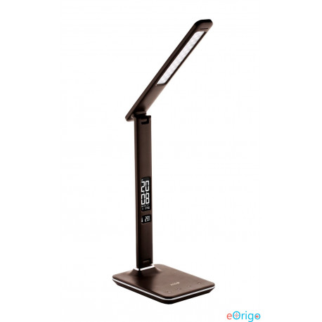 Avide LED asztali lámpa naptárral bőrhatású barna 6W (ABLDL-OLC-6W-BR)
