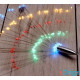 IRIS Tűzijáték stílusú fix fényű IPX3 szabványos/több színű/200db LED-es/napelemes fénydekoráció (250-02)