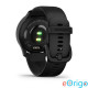 Garmin vívomove Sport fekete szilikon szíjjal szürke órakerettel (010-02566-00)