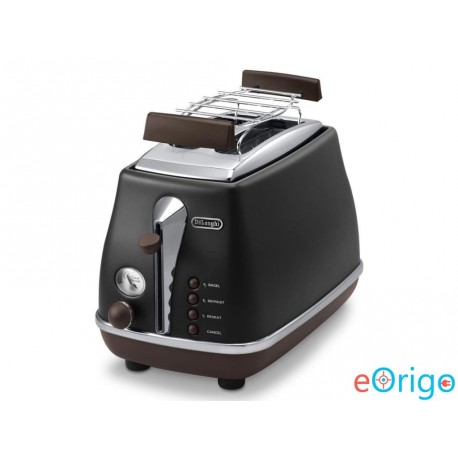 DeLonghi Icona Vintage CTOV2103.BK kenyérpirító fekete