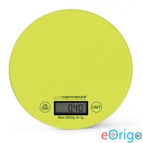 Esperanza EKS003G Mango konyhai mérleg zöld Esperanza EKS003G Mango konyhai mérleg zöld