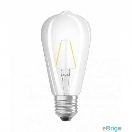 Osram STAR Edison LED fényforrás E27 2.5W meleg fehér filament