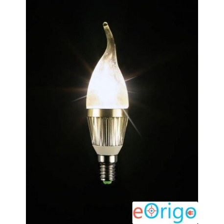 Techlight 3447 E14 3W 85V - 265V LED fényforrás meleg fehér /73701/ (40 W-os hagyományos izzó)