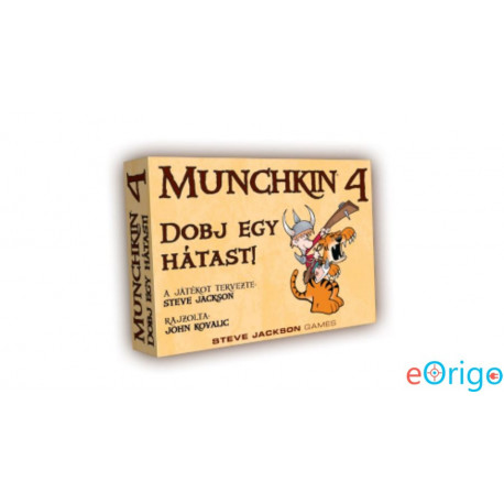 Delta Vision Munchkin 4: Dobj egy hátást! társasjáték