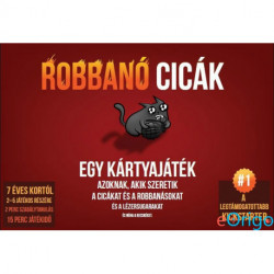 Robbanó cicák társasjáték