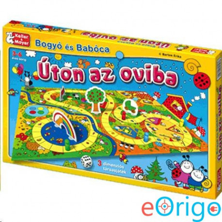 Keller & Mayer Bogyó és Babóca - Úton az oviba társasjáték