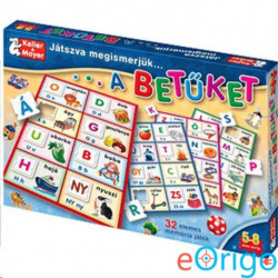 Keller & Mayer Játszva megismerjük a betűket társasjáték