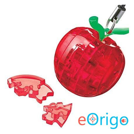 HCM Kinzel Mini 3D Kristály kirakó, alma piros HCM Kinzel Mini 3D Kristály kirakó, alma piros
