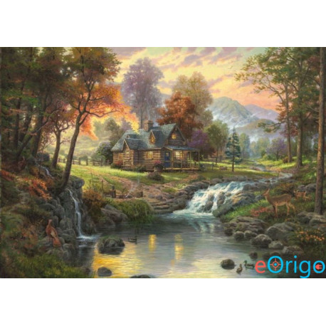 Schmidt Hegyi menedék, Thomas Kinkade, 1000 db-os puzzle Schmidt Hegyi menedék, Thomas Kinkade, 1000 db-os puzzle