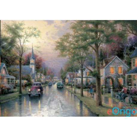 Schmidt Hometown Morning, Thomas Kinkade, 1000 db-os puzzle