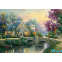 Schmidt Lamplight Manor, Thomas Kinkade, 3000 db-os puzzle