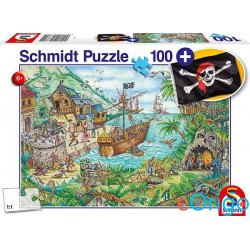 Schmidt Pirate cove (pirate flag) 100db-os puzzle (56330)