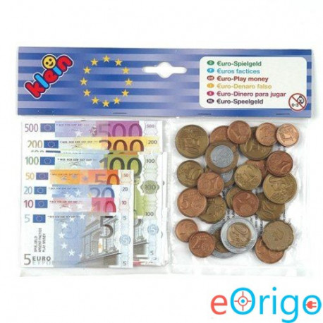 Klein Toys Euro játékpénz szett Klein Toys Euro játékpénz szett