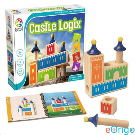 Castle Logix készségfejlesztő építőjáték Castle Logix készségfejlesztő építőjáték