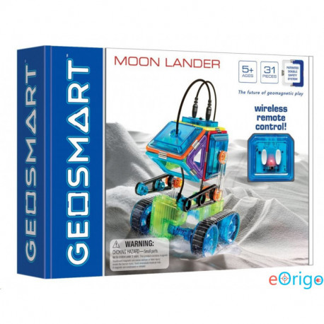 SmartGames GeoSmart Moon Lander készségfejlesztő építőjáték
