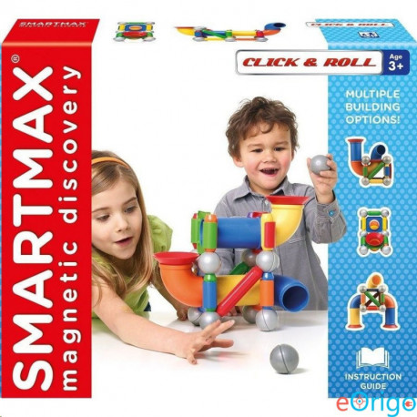 SmartGames SmartMax Click & Roll készségfejlesztő építőjáték SmartGames SmartMax Click & Roll készségfejlesztő építőjáték