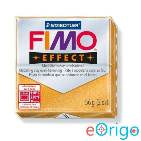 FIMO ˝Effect˝ gyurma 56g égethető metál arany (8020-11) FIMO ˝Effect˝ gyurma 56g égethető metál arany (8020-11)