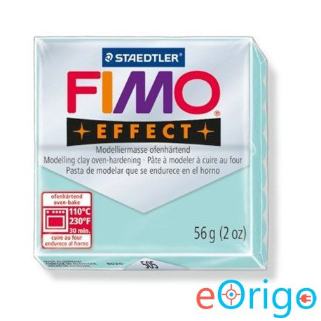 FIMO ˝Effect˝ gyurma 56g égethető pasztell menta (8020-505) FIMO ˝Effect˝ gyurma 56g égethető pasztell menta (8020-505)