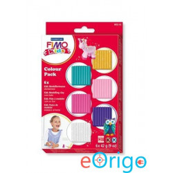 FIMO ˝Kids Color Pack˝ gyurma készlet 6x42g égethető lányoknak (8032 02)