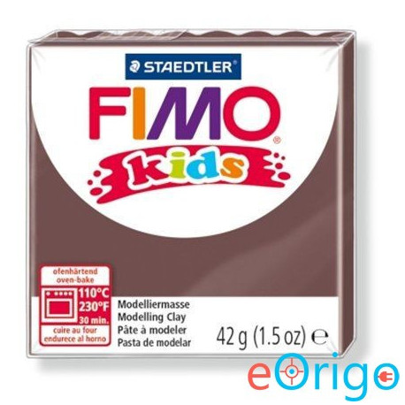 FIMO ˝Kids˝ gyurma 42g égethető barna (8030-7)