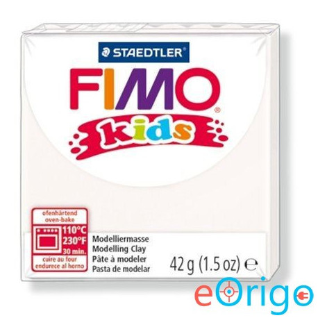 FIMO ˝Kids˝ gyurma 42g égethető fehér (8030-0)