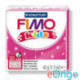 FIMO ˝Kids˝ gyurma 42g égethető glitteres rózsaszín (8030 262)