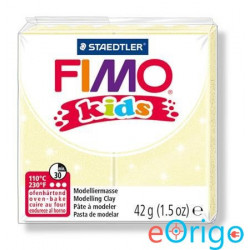 FIMO ˝Kids˝ gyurma 42g égethető gyöngyház sárga (8030 106)