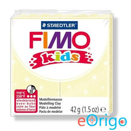 FIMO ˝Kids˝ gyurma 42g égethető gyöngyház sárga (8030 106) FIMO ˝Kids˝ gyurma 42g égethető gyöngyház sárga (8030 106)
