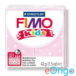 FIMO ˝Kids˝ gyurma 42g égethető gyöngyház világos rózsaszín (8030 206)