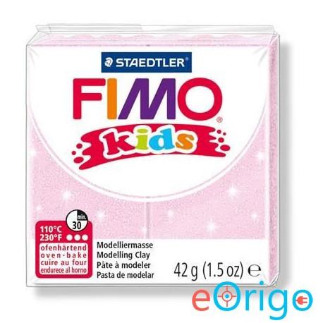 FIMO ˝Kids˝ gyurma 42g égethető gyöngyház világos rózsaszín (8030 206) FIMO ˝Kids˝ gyurma 42g égethető gyöngyház világos rózsaszín (8030 206)