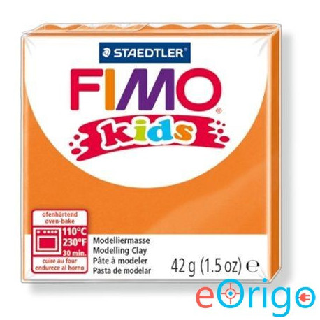 FIMO ˝Kids˝ gyurma 42g égethető narancssárga (8030-4)