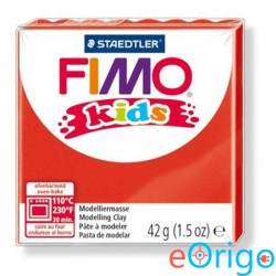FIMO ˝Kids˝ gyurma 42g égethető piros (8030-2)