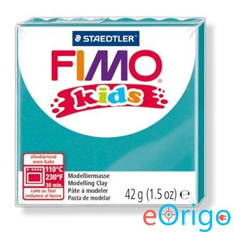 FIMO ˝Kids˝ gyurma 42g égethető türkiz (8030-39)