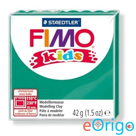 FIMO ˝Kids˝ gyurma 42g égethető zöld (8030-5)
