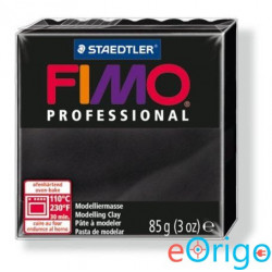 FIMO ˝Professional˝ gyurma 85g égethető fekete (8004-9)