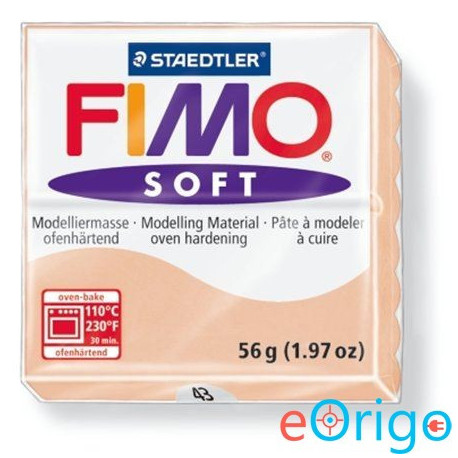 FIMO ˝Soft˝ gyurma 56g égethető bőrszín (8020-43) FIMO ˝Soft˝ gyurma 56g égethető bőrszín (8020-43)