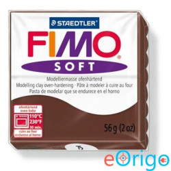 FIMO ˝Soft˝ gyurma 56g égethető csokoládé (8020-75)