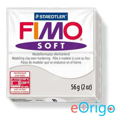 FIMO ˝Soft˝ gyurma 56g égethető delfinszürke (8020-80) FIMO ˝Soft˝ gyurma 56g égethető delfinszürke (8020-80)