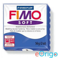 FIMO ˝Soft˝ gyurma 56g égethető fényes kék (8020-33)