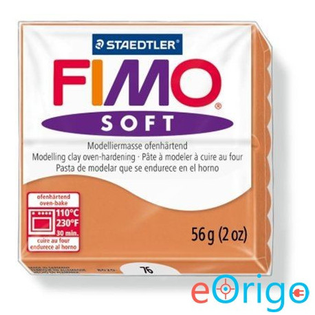 FIMO ˝Soft˝ gyurma 56g égethető konyak (8020-76)