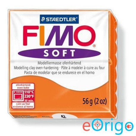 FIMO ˝Soft˝ gyurma 56g égethető mandarin (8020-42) FIMO ˝Soft˝ gyurma 56g égethető mandarin (8020-42)