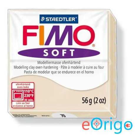 FIMO ˝Soft˝ gyurma 56g égethető szahara (8020-70) FIMO ˝Soft˝ gyurma 56g égethető szahara (8020-70)