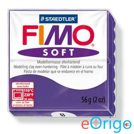 FIMO ˝Soft˝ gyurma 56g égethető szilva (8020-63) FIMO ˝Soft˝ gyurma 56g égethető szilva (8020-63)
