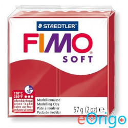 FIMO ˝Soft˝ gyurma 57g égethető karácsonyi piros (8020-2 P)