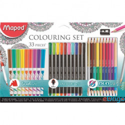 Maped felnőtt színezőkészlet, 33 darabos