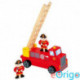 Bino Toys fa tűzoltóállomás kiegészítőkkel
