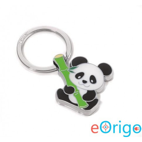 Troika KR10-03/CH kulcstartó ˝Bamboo Panda˝