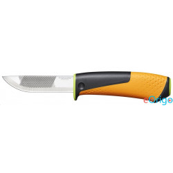 Fiskars 156018 kés, tokba épített élezővel (1023619)