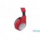 Genius HS-935BT Bluetooth mikrofonos fejhallgató piros