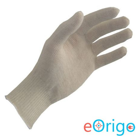 Pamutkesztyű elasztikus 07/S-méret 10 pár (120637)